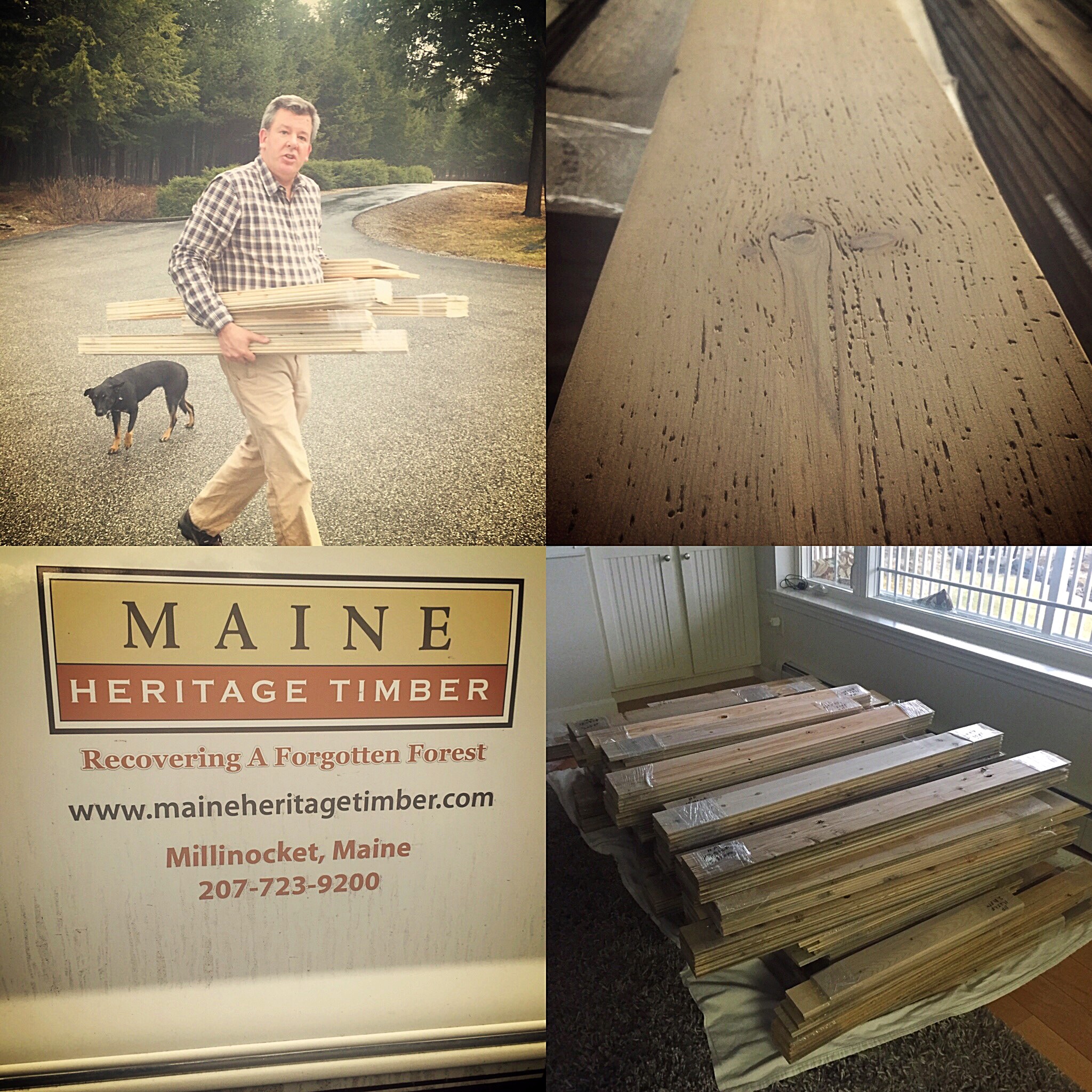 Dove Way Partners With Maine Heritage Timber For Reclaimed 